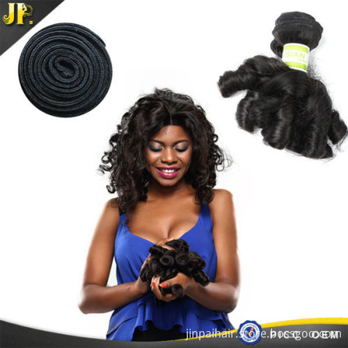 Tangle & shedding free of indian 100% human fumi hair bundle